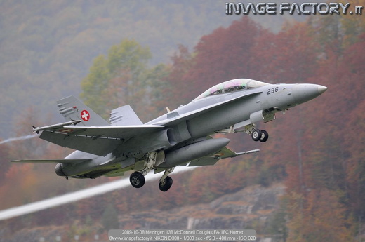 2009-10-08 Meiringen 138 McDonnell Douglas FA-18C Hornet